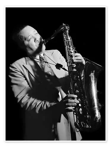 Lester Young de William P. Gottlieb/LOC Science Source