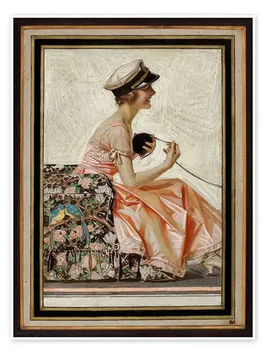 Los enamorados, señora de Joseph Christian Leyendecker Master Collection