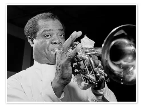 Louis Armstrong II de William P. Gottlieb/LOC Science Source