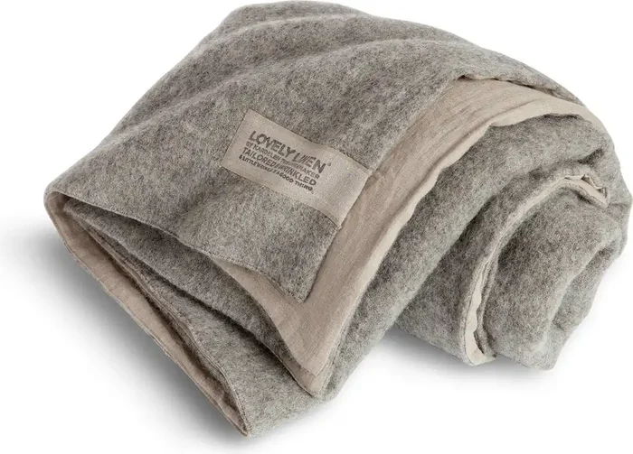 Lovely Linen Colcha, Grey
