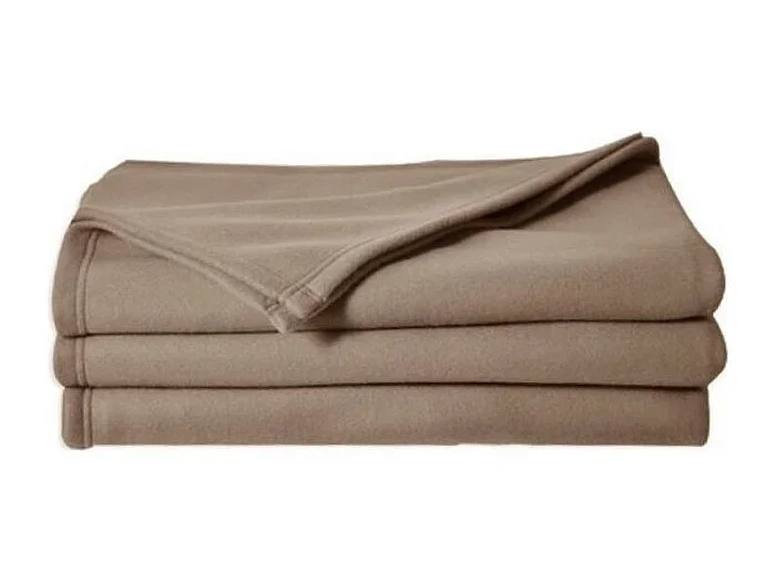 Manta Polar TAUPE 240×260 cm de Poliéster