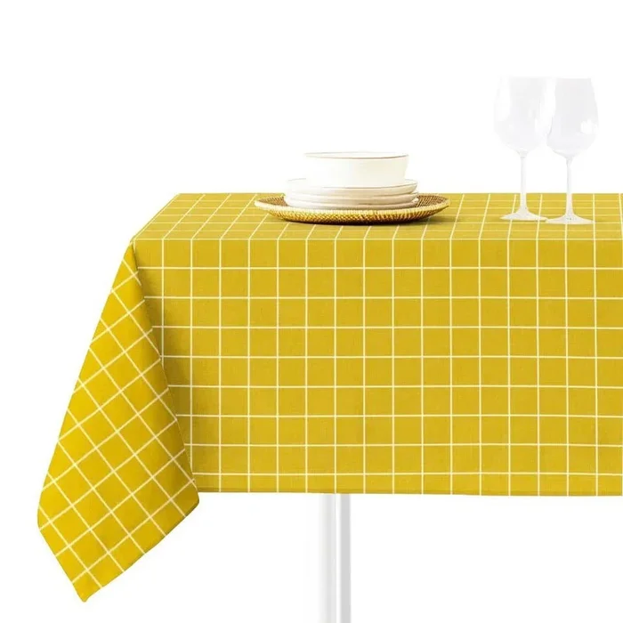 Mantel Odín Mostaza Odín – Amarillo – Mesa 90×90 (150×150)