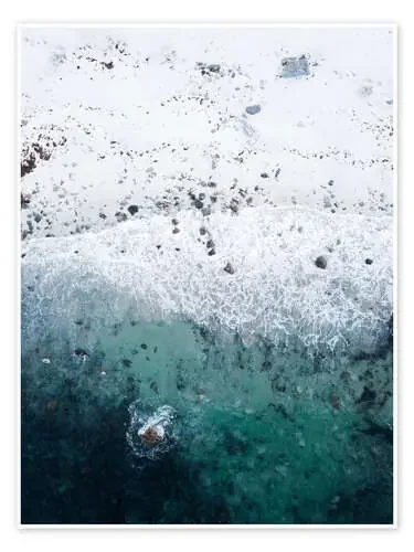 Mar azul profundo y playa de arena blanca de Lukas Saalfrank