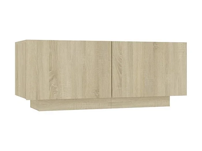 Mesita de noche Roble Sonoma 100x35x40 cm Aglomerado
