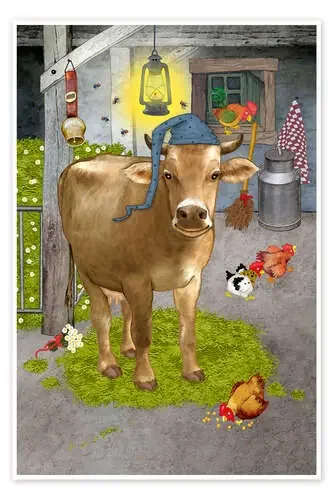 Mi divertida vaca berta de Marion Krätschmer