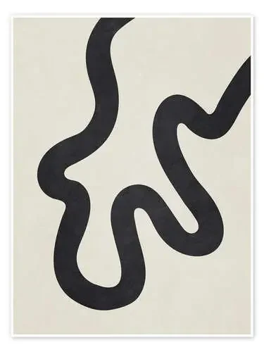 Minimalist black line art de Olga Telnova