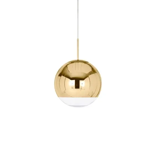 Mirror Ball 40 LED Lámpara Colgante Oro – Tom Dixon