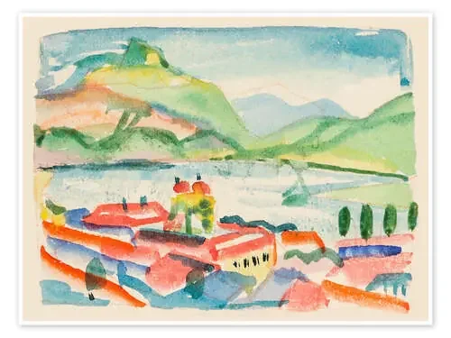 Mondsee, Austria de Oskar Laske Master Collection