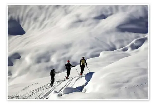 Montañas cubiertas de nieve, Valle de Aosta de Roberto Facchini imageBROKER
