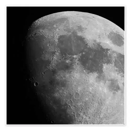 Moon, satellite photo de Lorand Fenyes Stocktrek Images
