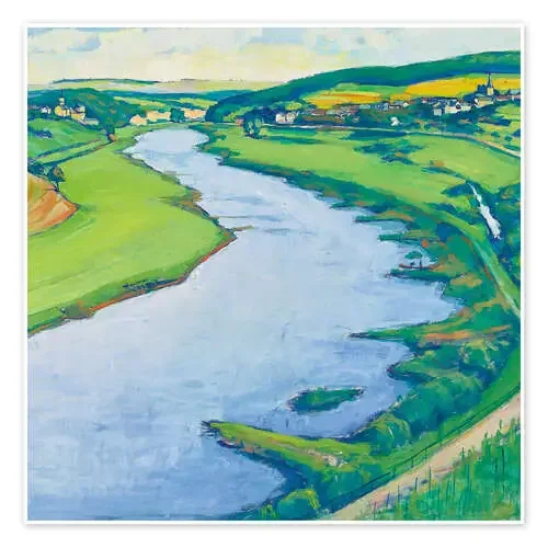 Moselle landscape (Stadtbredimus, Palzem) de Nico Klopp akg-images