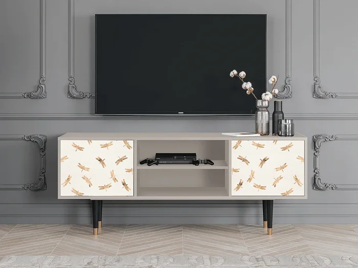 Mueble de TV – 170х69х48 cm – T2 – Nude Dragonflies, Arena