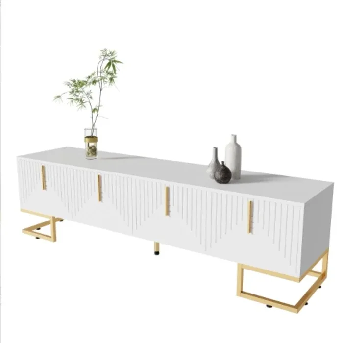 Mueble de TV, mueble de salón, espacio de almacenaje, 170 x 45,5 x 40 cm