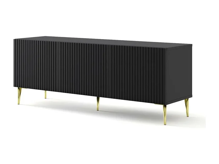 Muebles Tv RAVENNA B RTV150 3D 150x42x56 Negro