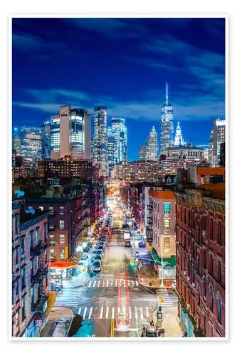 New York, Lower East Side at night de Sascha Kilmer