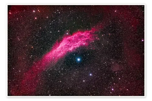 NGC 1499, the California Nebula, in Perseus de Alan Dyer Stocktrek Images