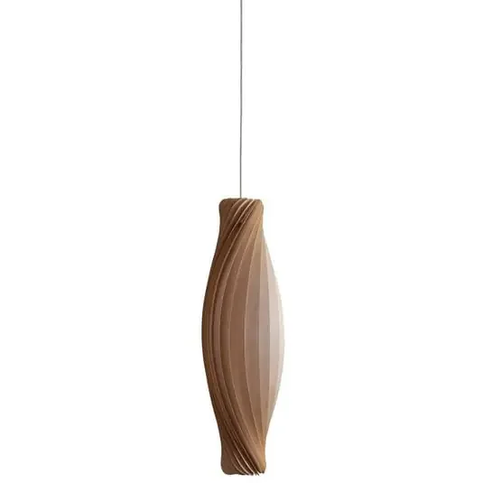 No.111 Lámpara Colgante 20×72 Birch Natural – Tom Rossau