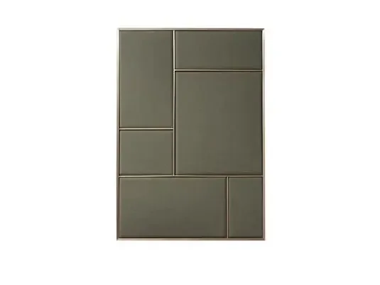 Nouveau Pin Large Brass/Oyster Grey – Please Wait to be Seated