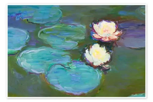 Nympheas, 1898 de Claude Monet Nook Vintage Archive