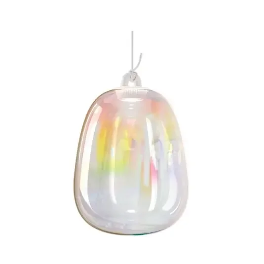 Oblò Lámpara Colgante Large 2700K Rainbow/Blanco – Lodes