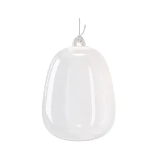 Oblò Lámpara Colgante Large 3000K Transparente/Blanco – Lodes