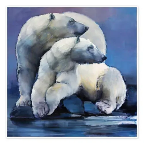 Oso de la luna de Mark Adlington Bridgeman Images