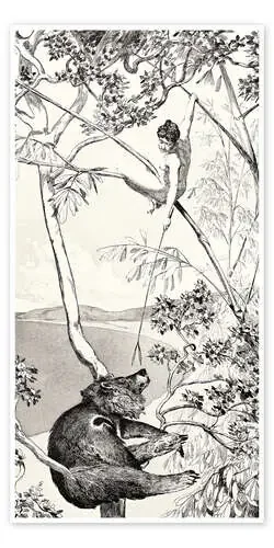 Oso y elfo de Max Klinger akg-images