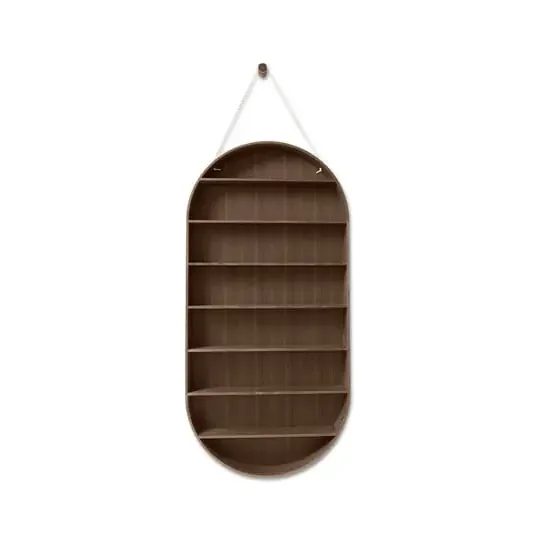 Oval Dorm estante Ahumado Roble – Ferm Living