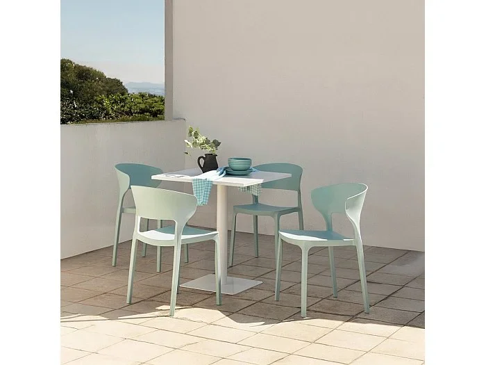 Packs 4 sillas Menta 48 x 76 cm