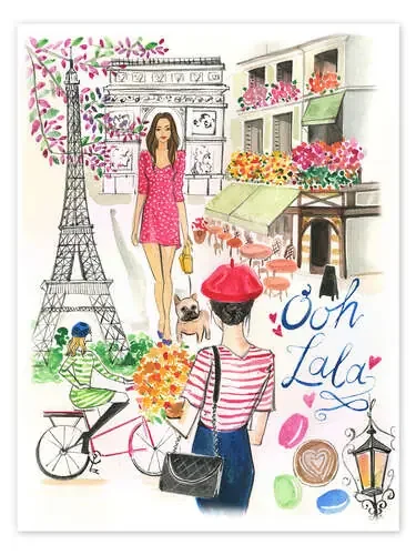 Paris en primavera de Rongrong DeVoe