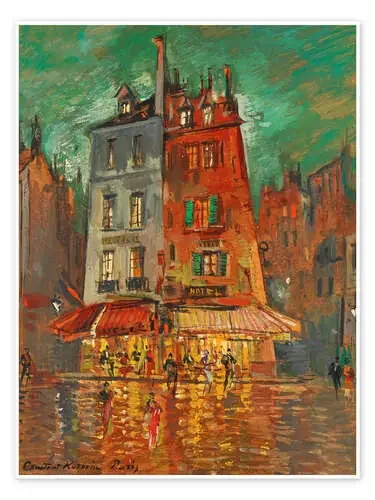 Paris in the Evening de Konstantin Alexejewitsch Korovin Nook Vintage Archive