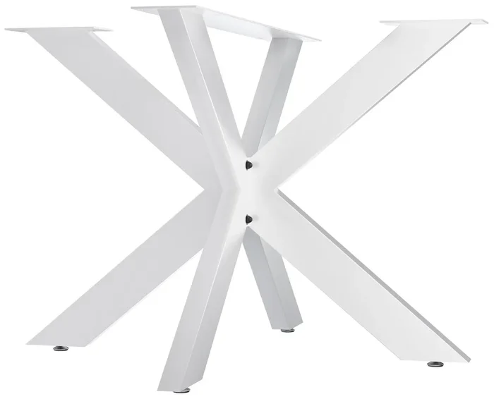 Patas de mesa Biloxi Metal Blanco 100X100X71 cm