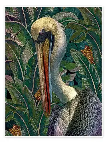 Pelícano de Steve Hunziker World Art Group