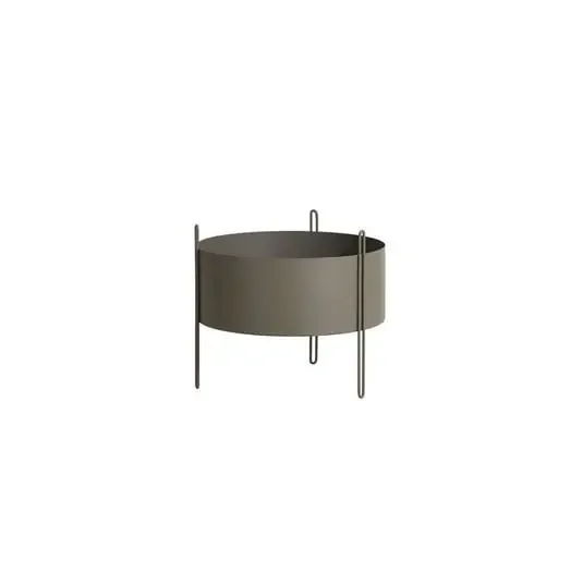Pidestall Macetero Mediano Gris Pardo – Woud