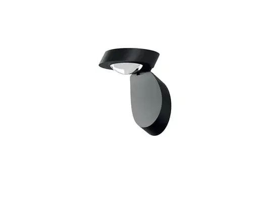 Pin-Up LED Aplique de Pared/Lámpara de Techo 3000K Matt Black – Lodes