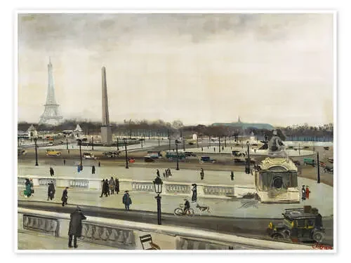 Place de la Concorde de Lucien Adrion akg-images
