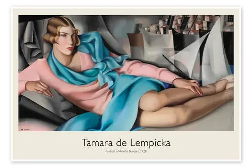 Portrait of Arlette Boucard, 1928 de Tamara de Lempicka