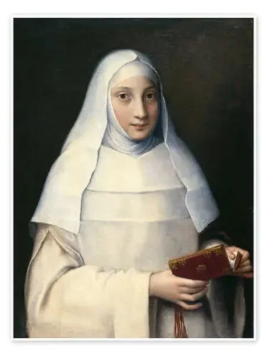 Portrait of the artist‘s sister in the garb of a nun de Sofonisba Anguissola Bridgeman Images