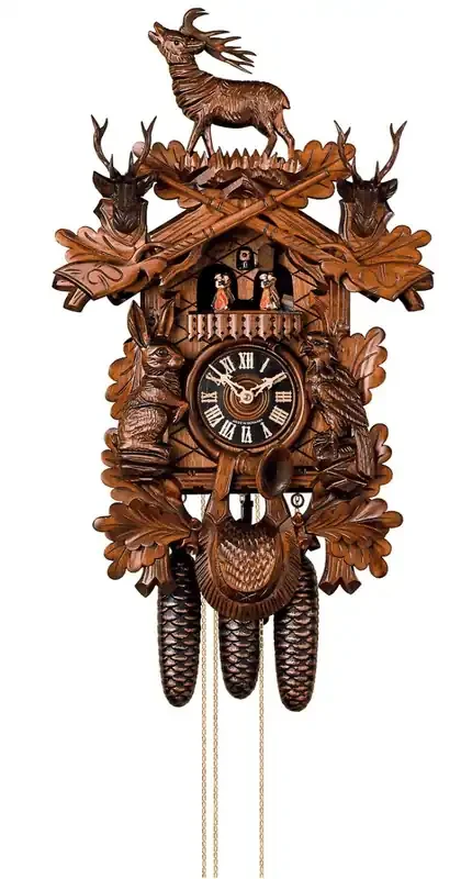 Reloj cucúPieza de caza, ciervo