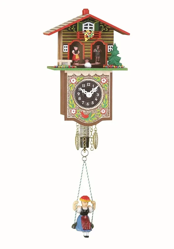 Reloj en miniatura de la selva negra casa de la selva negra casita del tiempo TU 809 S