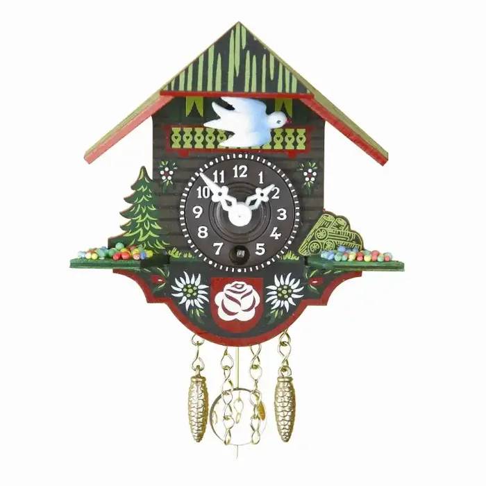 Reloj en miniatura de la selva negra casa de la selva negra