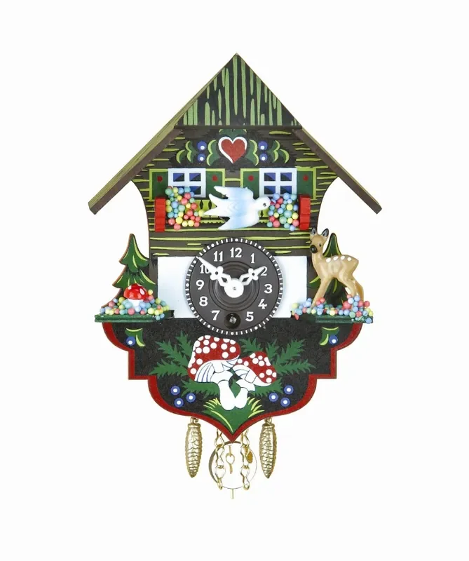 Reloj en miniatura de la selva negra casa de la selva negra TU 61 P