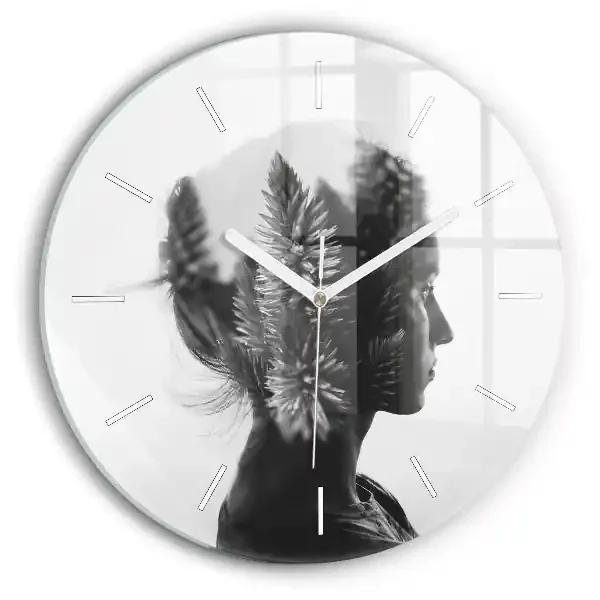 Reloj redondo pared Sensibilidad humana del pensamiento