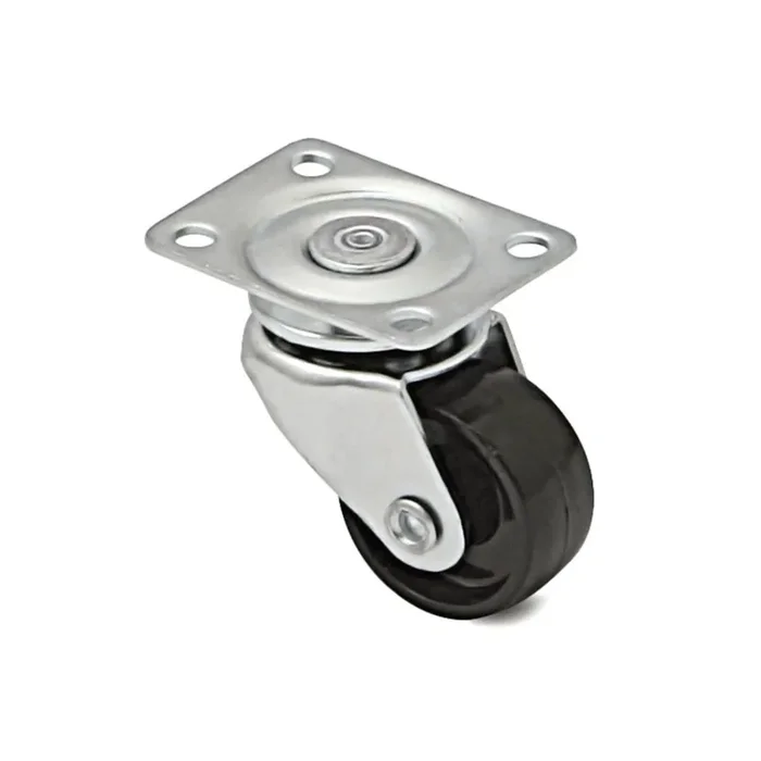 RUEDA GIRATORIA GINA A/NYLON Ø30 PLÁSTICO H37