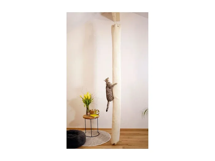 Saco de escalada para gatos beige 240 cm
