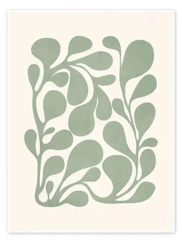 Sage green plant de Olga Telnova