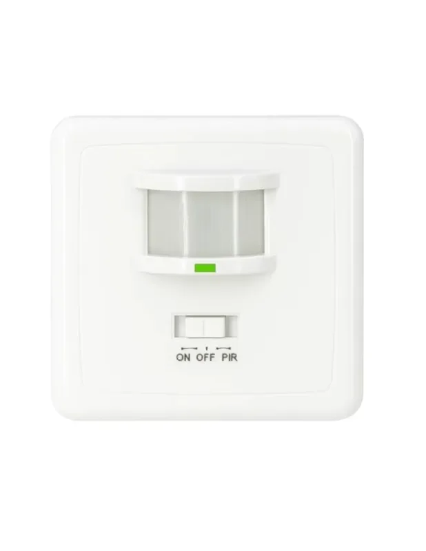 Sensor movimiento y crepuscular Empotrar Pared