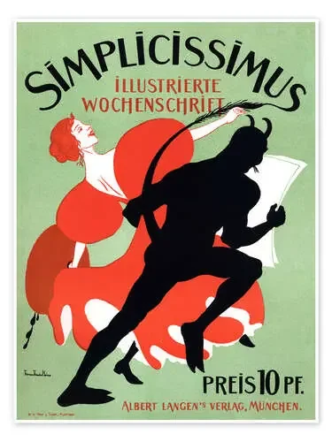 Simplicissimus de Thomas Theodor Heine Bridgeman Images
