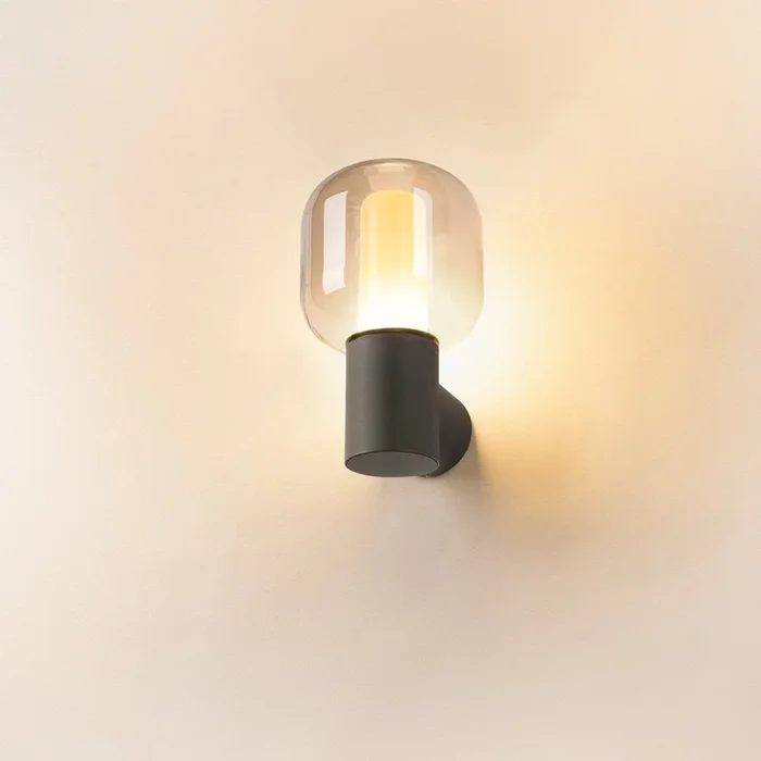 SLV Ovalisk aplique LED de exterior CCT