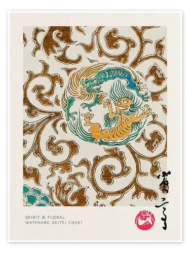 Spirit & Floral de Watanabe Seitei Exhibition Posters